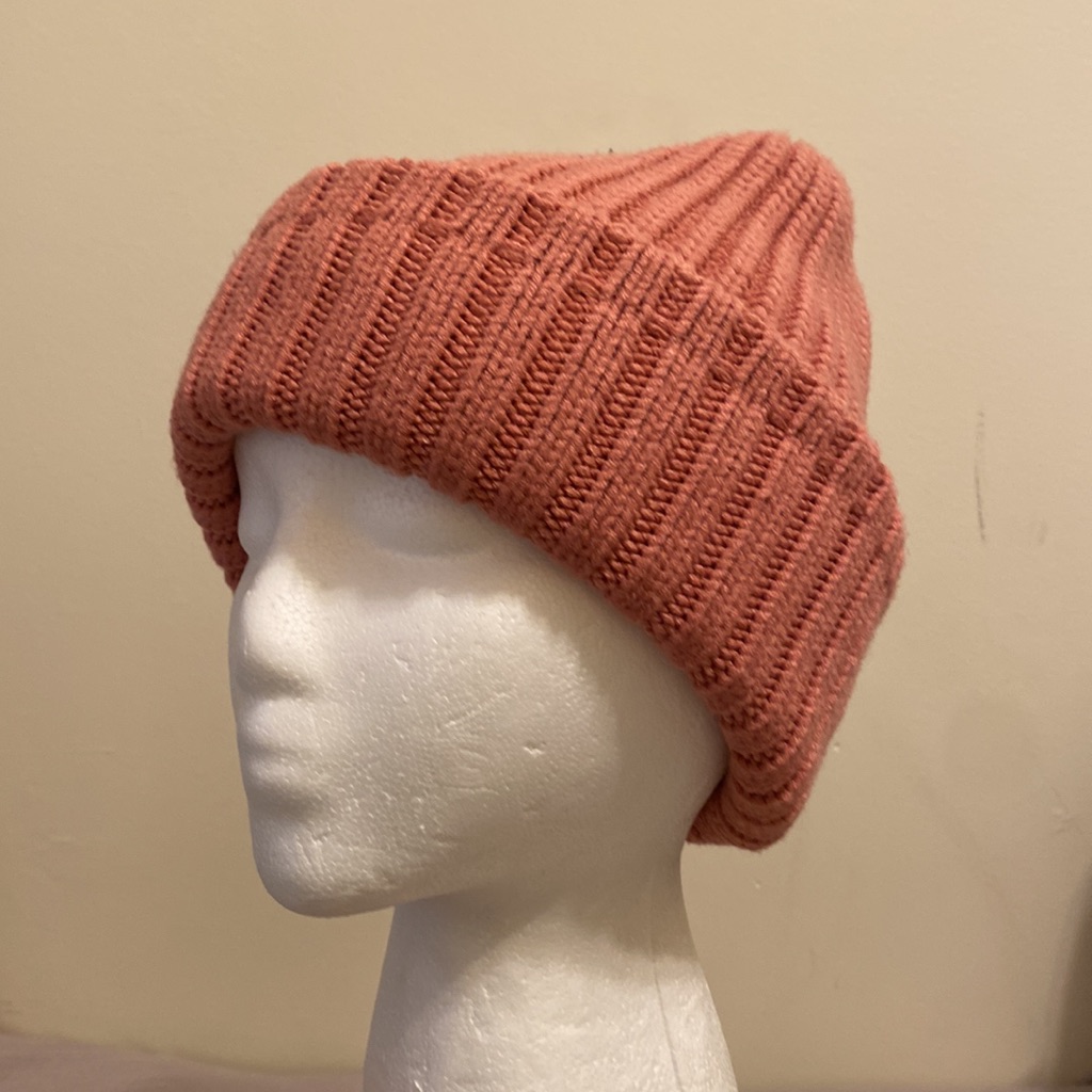 Rei Knit Beanie Hat - Coral Pink